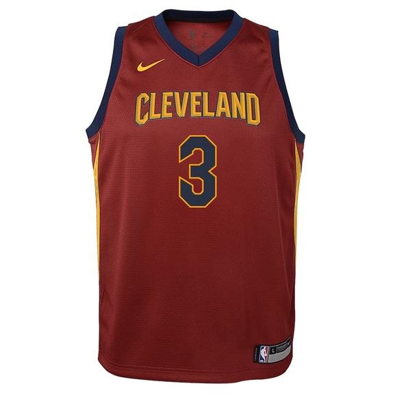 Isaiah Thomas Cleveland Cavaliers #3 Nike Jersey Men’s Large 48 Basketball NBA - Picture 3 of 13
